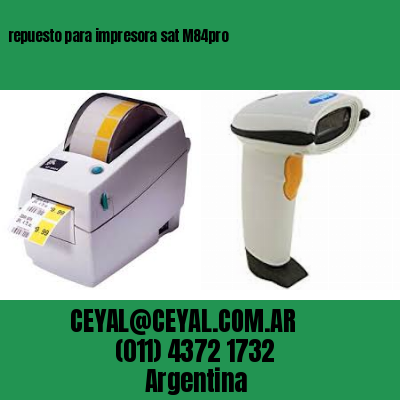 repuesto para impresora sat M84pro