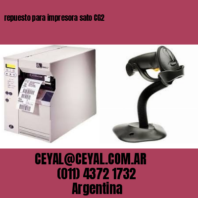 repuesto para impresora sato CG2