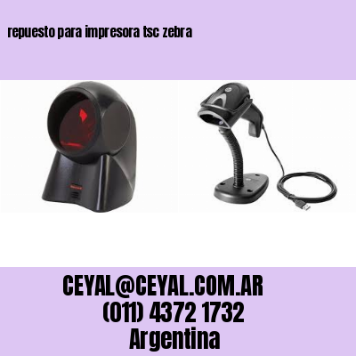 repuesto para impresora tsc zebra