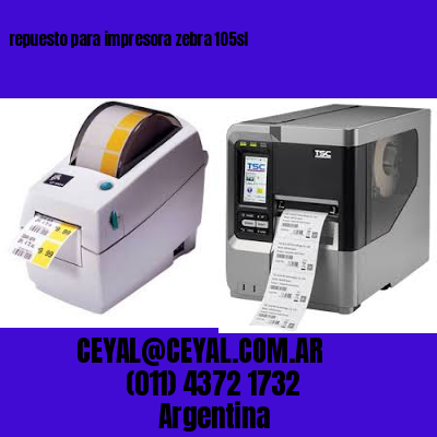 repuesto para impresora zebra 105sl