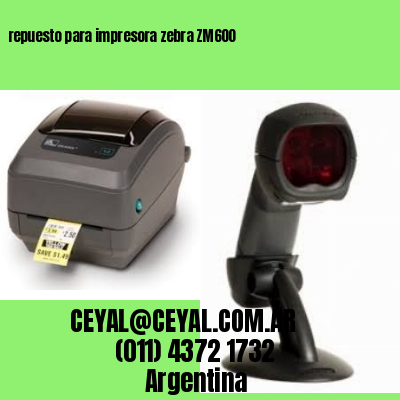 repuesto para impresora zebra ZM600