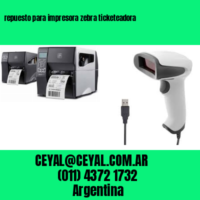 repuesto para impresora zebra ticketeadora