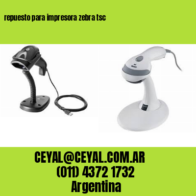 repuesto para impresora zebra tsc