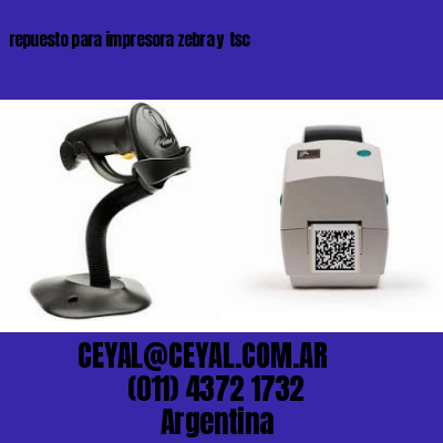 repuesto para impresora zebra y tsc