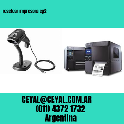 resetear impresora cg2