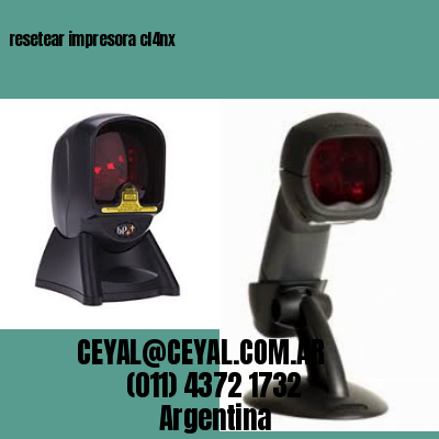 resetear impresora cl4nx