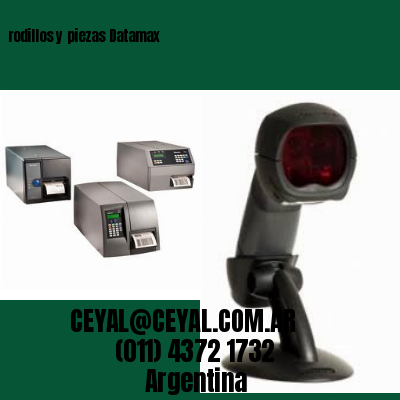 rodillos y piezas Datamax