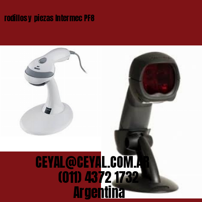 rodillos y piezas Intermec PF8