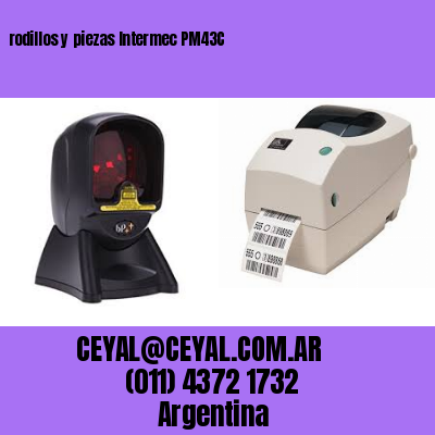 rodillos y piezas Intermec PM43C
