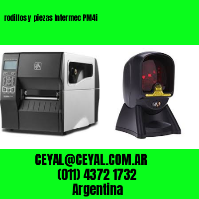 rodillos y piezas Intermec PM4i