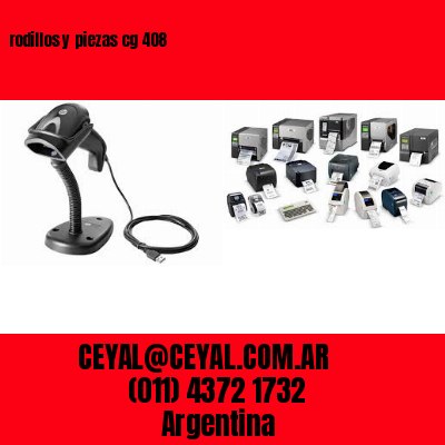 rodillos y piezas cg 408