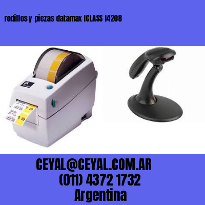 rodillos y piezas datamax ICLASS I4208