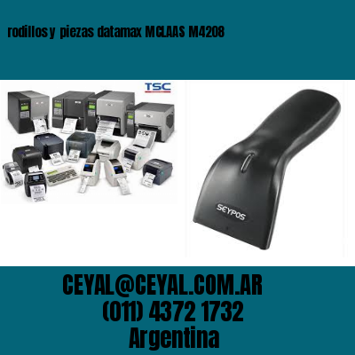rodillos y piezas datamax MCLAAS M4208