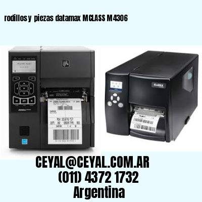 rodillos y piezas datamax MCLASS M4306