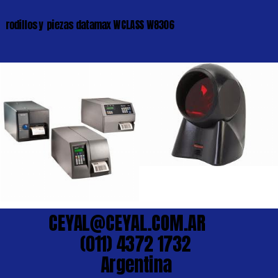 rodillos y piezas datamax WCLASS W8306