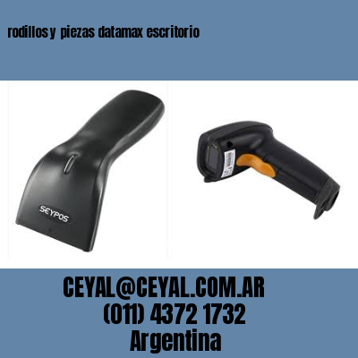 rodillos y piezas datamax escritorio