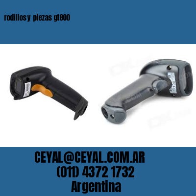 rodillos y piezas gt800