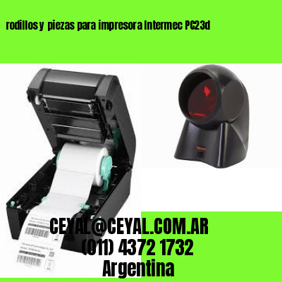 rodillos y piezas para impresora Intermec PC23d