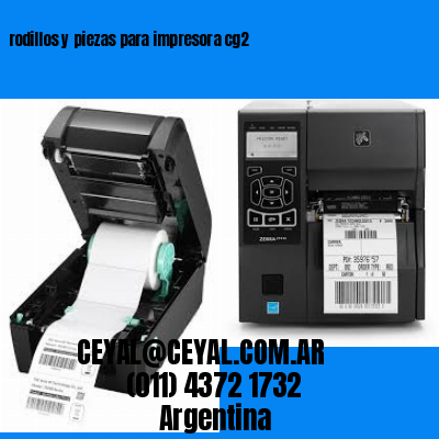 rodillos y piezas para impresora cg2