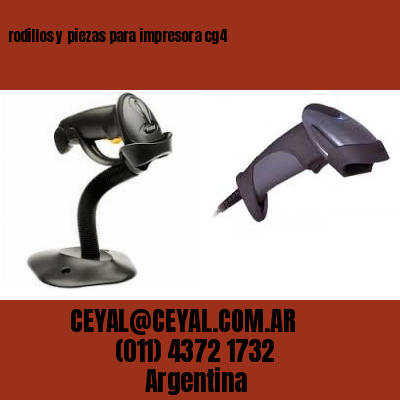 rodillos y piezas para impresora cg4