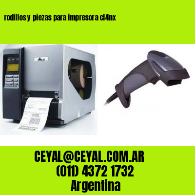 rodillos y piezas para impresora cl4nx