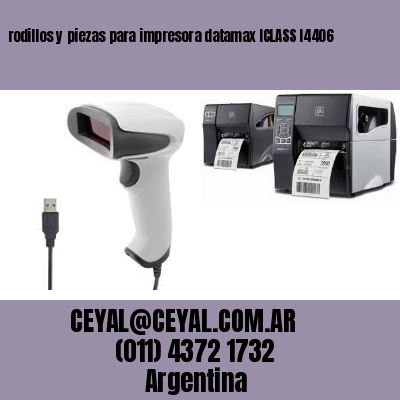 rodillos y piezas para impresora datamax ICLASS I4406