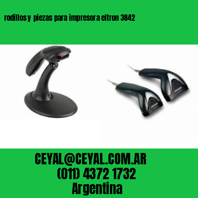 rodillos y piezas para impresora eltron 3842