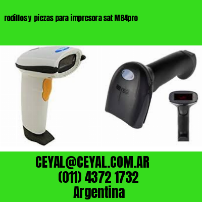 rodillos y piezas para impresora sat M84pro