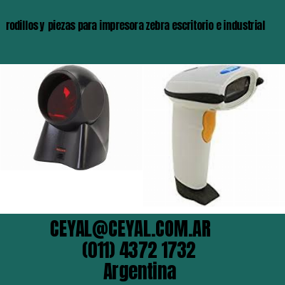 rodillos y piezas para impresora zebra escritorio e industrial