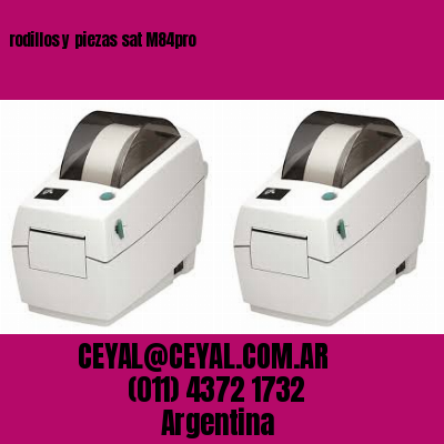 rodillos y piezas sat M84pro