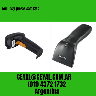 rodillos y piezas sato CM4