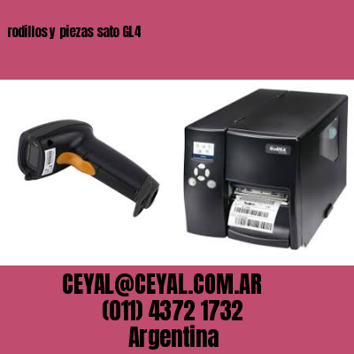 rodillos y piezas sato GL4