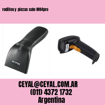 rodillos y piezas sato M84pro