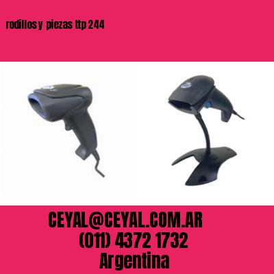 rodillos y piezas ttp 244