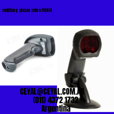 rodillos y piezas zebra 110Xi4