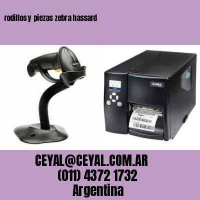 rodillos y piezas zebra hassard
