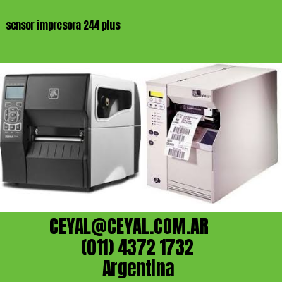 sensor impresora 244 plus