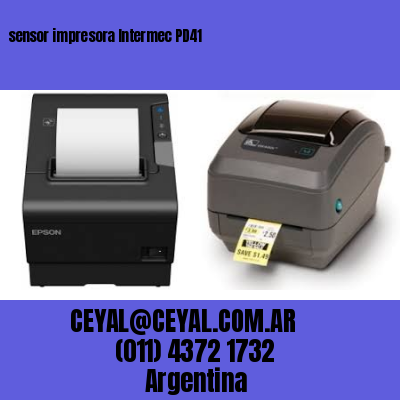 sensor impresora Intermec PD41