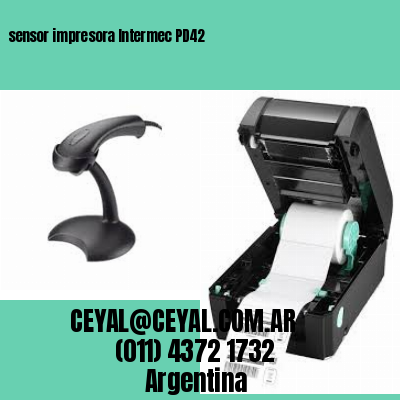 sensor impresora Intermec PD42