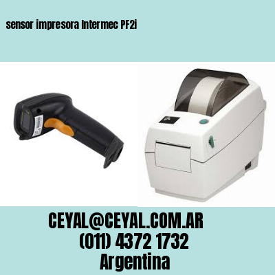 sensor impresora Intermec PF2i