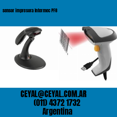 sensor impresora Intermec PF8