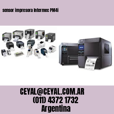 sensor impresora Intermec PM4i
