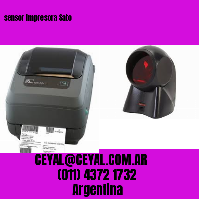 sensor impresora Sato