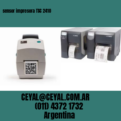 sensor impresora TSC 2410