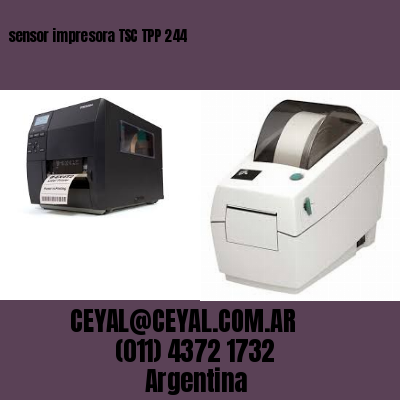 sensor impresora TSC TPP 244
