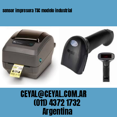 sensor impresora TSC modelo industrial