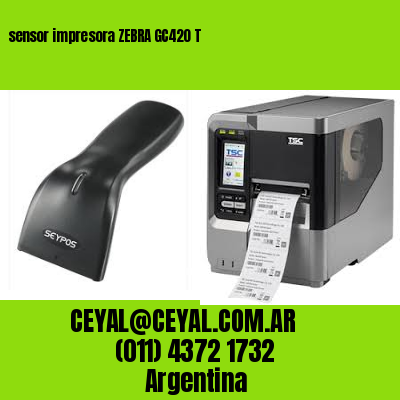 sensor impresora ZEBRA GC420 T