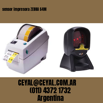 sensor impresora ZEBRA S4M
