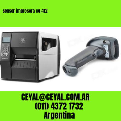 sensor impresora cg 412
