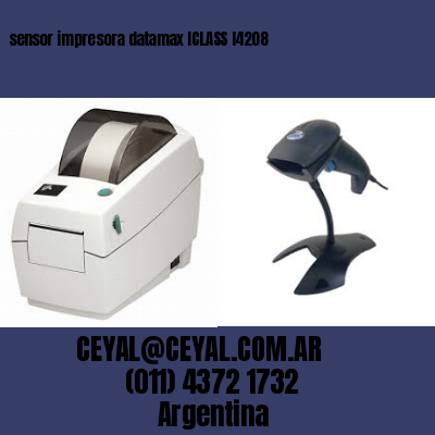 sensor impresora datamax ICLASS I4208